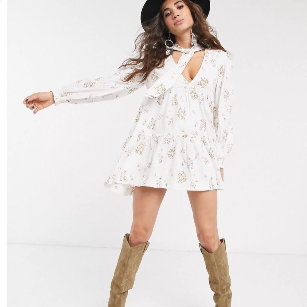 NWT Free People Petit Fours Mini Dress - Picture 8 of 11